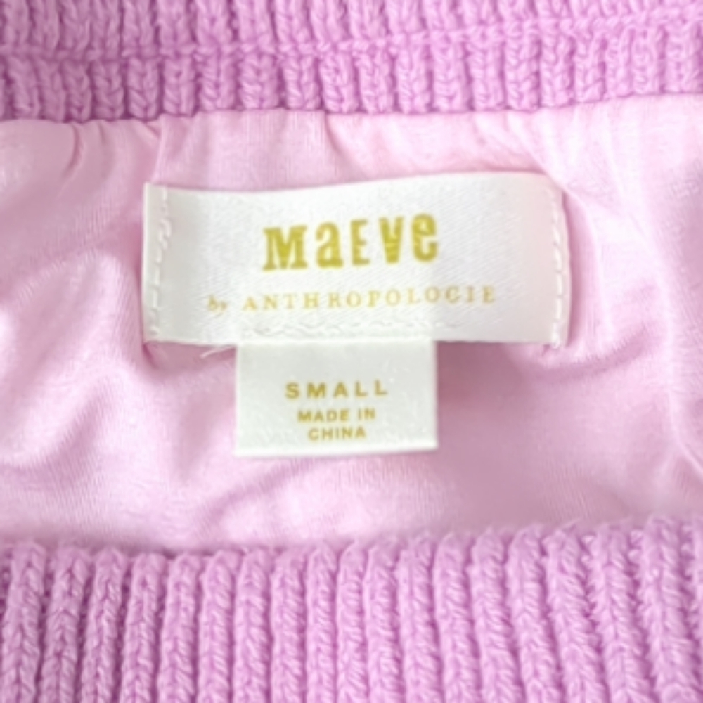 Price to GO!!! Maeve knit pink skirt size small antheopologie - Picture 5 of 5
